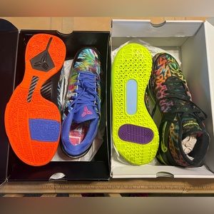 EYBL Fantasy Pack which includes size 14 Kobe 5’s and size 15 Kevin Durant 13’!